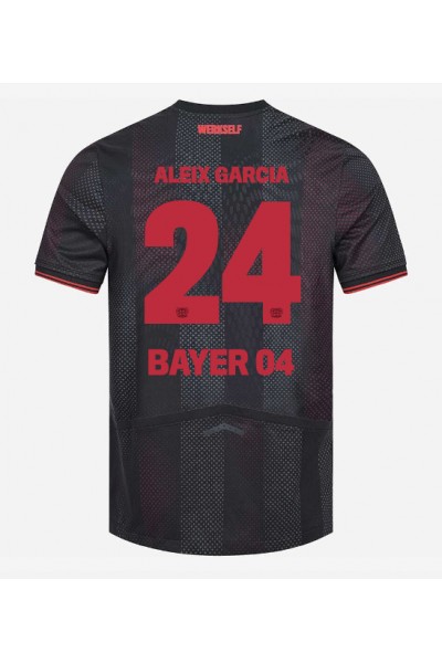 Bayer Leverkusen Aleix Garcia #24 Jalkapallovaatteet Kotipaita 2025-26 Lyhythihainen Bayer Leverkusen Aleix Garcia #24 Jalkapallovaatteet Kotipaita 2025-26 Lyhythihainen